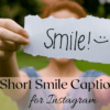 smile captions for instagram
