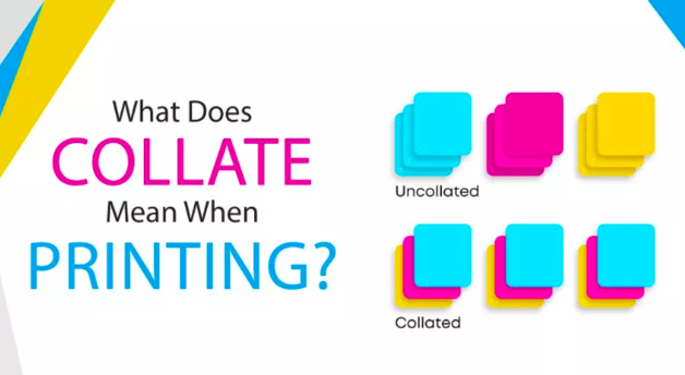 What Does Collate Mean When Printing