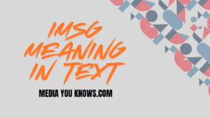 MSG Meaning in Text