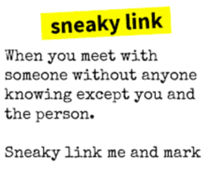 Sneaky Link Meaning