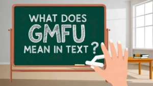 What does GMFU mean in text